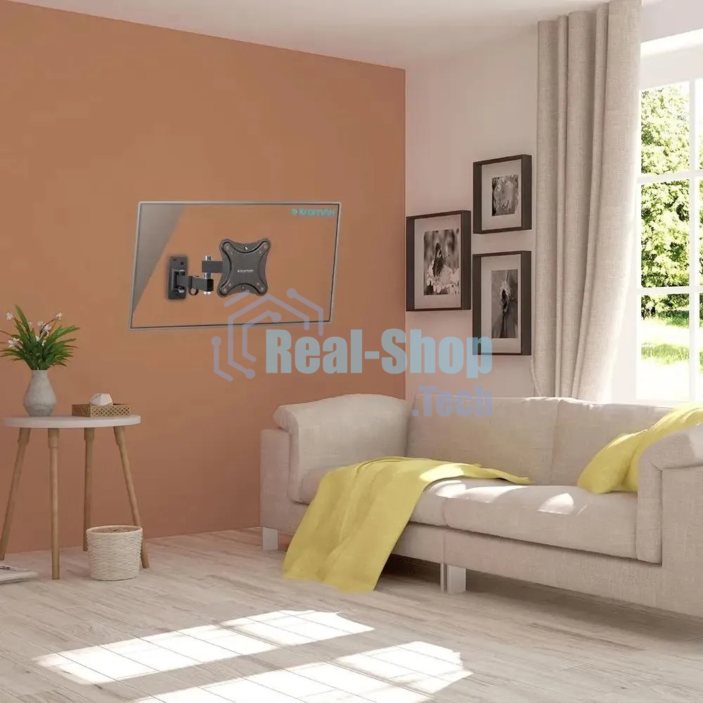 Кронштейн для телевизора Kromax CORBEL-3 черный, 10