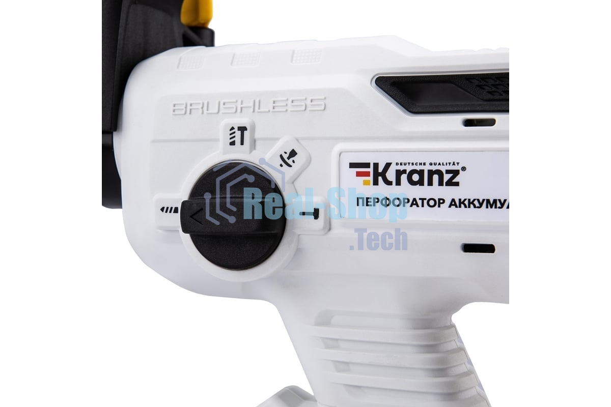 Перфоратор Kranz KR-PT-120, SDS-plus, 20 В, 2,2 Дж, от аккумулятора