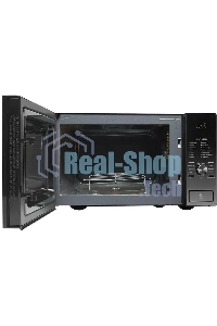 Микроволновая печь Polaris PMO 2303DG черный, 23 л, 1400 Вт, переключатели - кнопки/поворотный механизм