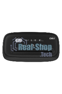 Шредер Deli E9945 черный (секр.P-4) фрагменты 6лист. 12лтр. скобы пл.карты