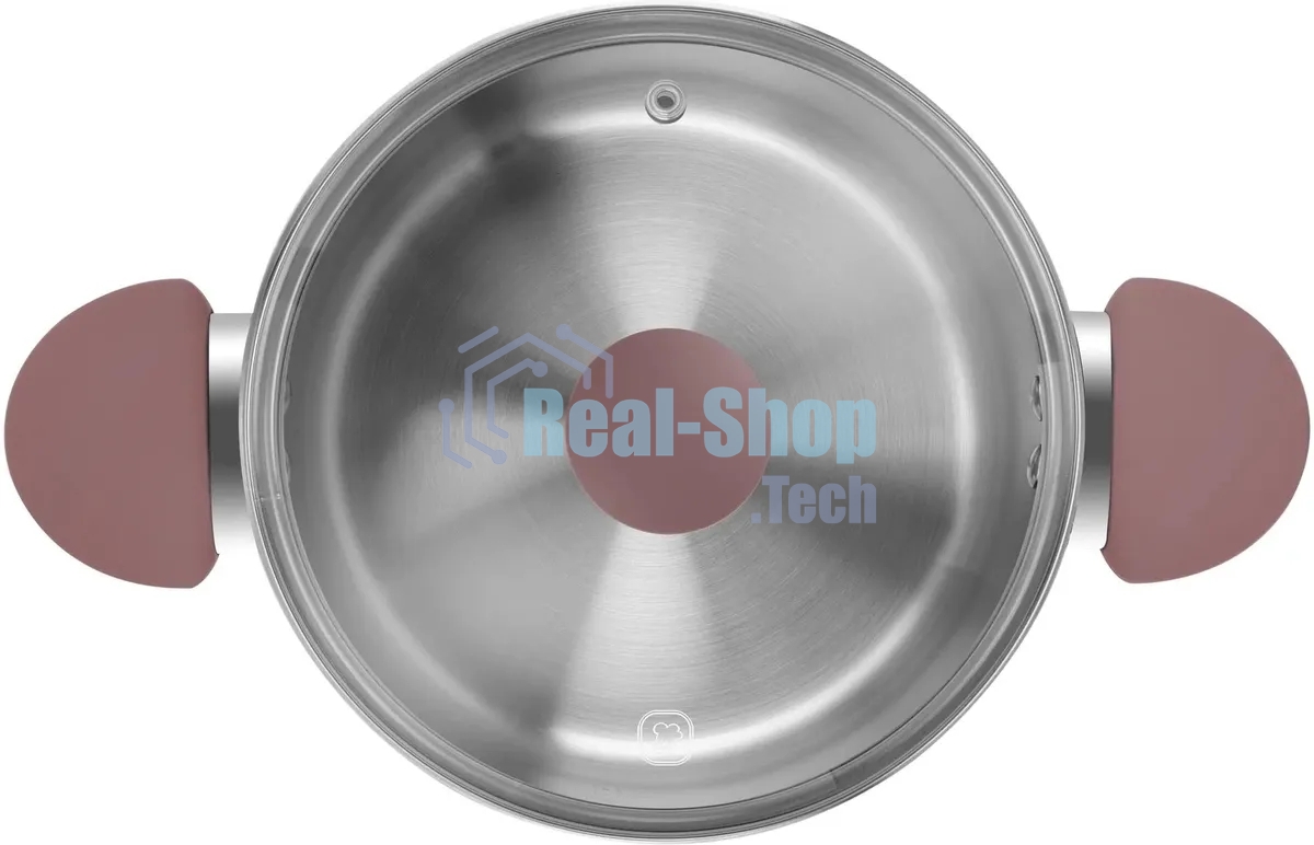 Кастрюля Rondell Bueno RDS-1588 (ST) сталь 1588 Кастрюля с/кр 24 см 4,8 л Bueno Rondell