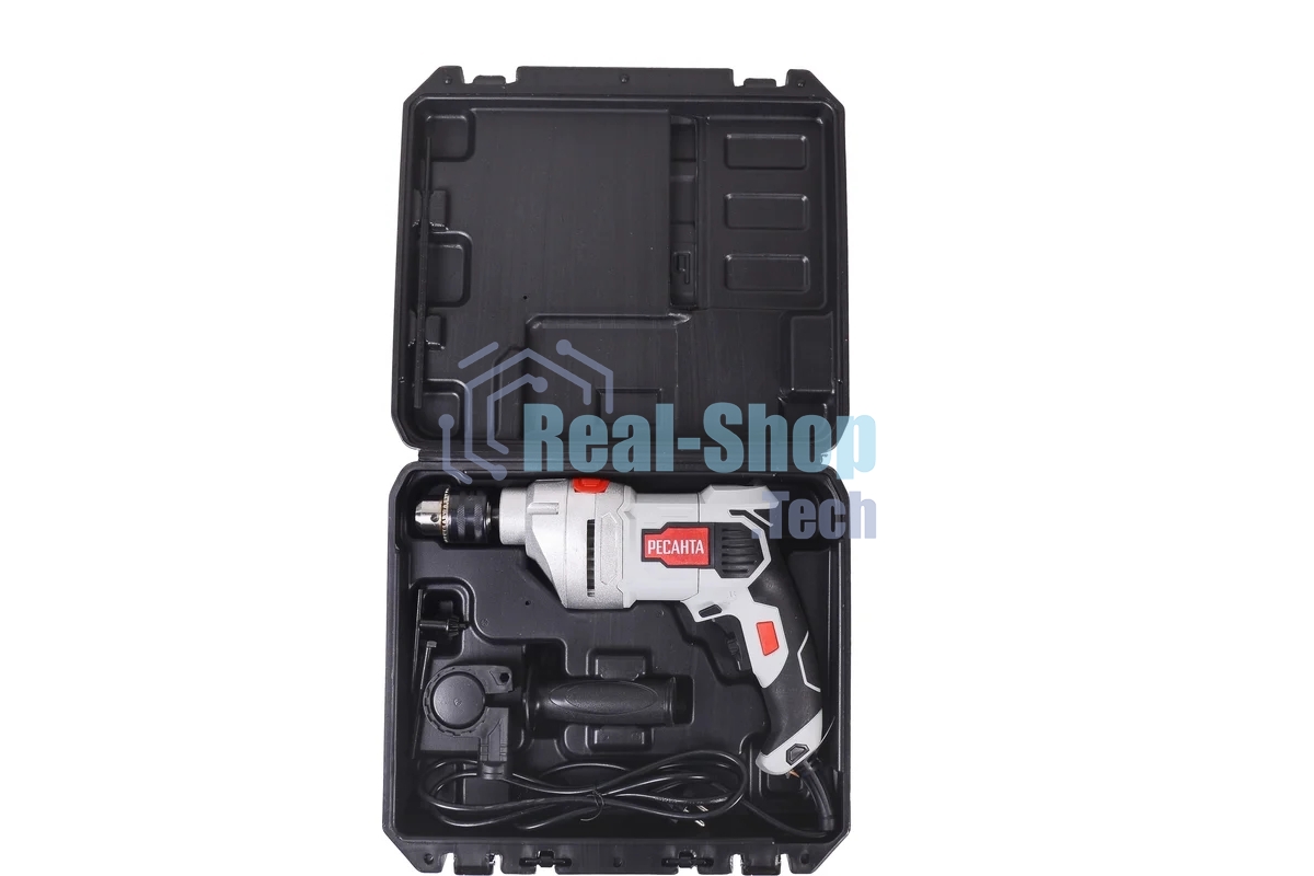 Дрель ударная Ресанта ДУ-16/1100МК 1100Вт патрон:кулачковый реверс