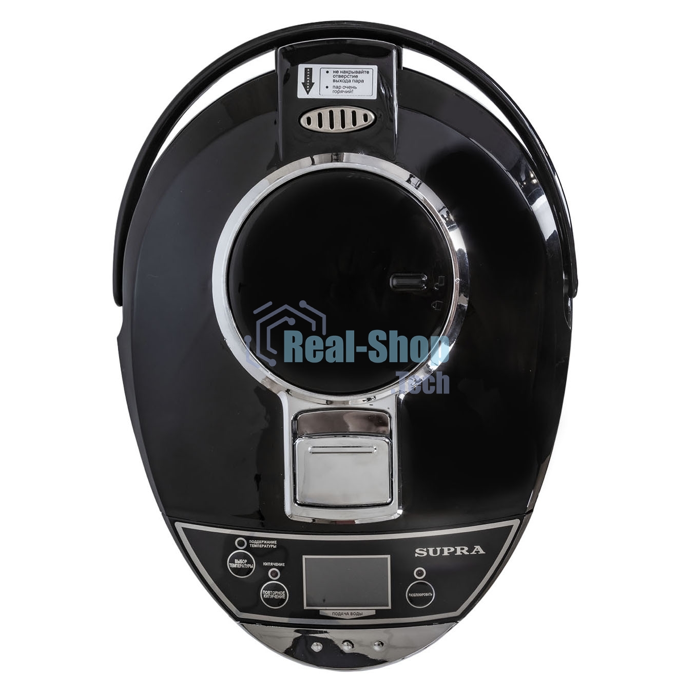 Термопот SUPRA TPS-7755 6 л, 850 Вт, серебристый с черным
