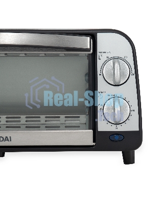 Мини-печь Hyundai MIO-HY071 9 л, 800 Вт, серебристый