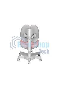 Кресло детское Cactus CS-CHR-3604PK розовый крестов. пластик серый