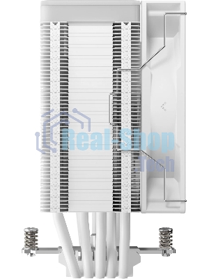Кулер для процессора DEEPCOOL AG500 WH ARGB V2 белый 120мм алюминий+медь 1850rpm 29.4db 4-pin 240W 155мм