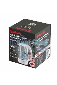 Чайник электрический Sakura SA-2733W белый, 1,7 л., 2200 Вт