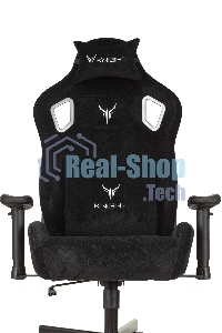 Кресло игровое Бюрократ Knight Outrider Light-20 черный с подголов. крестовина металл