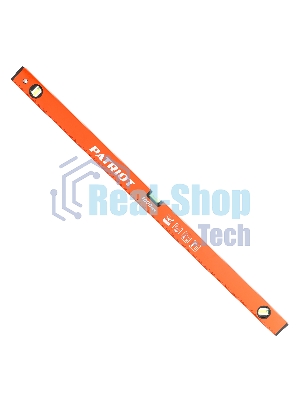 Уровень PATRIOT LRP-1000, магнитный, алюминиевый фрезерованный, усиленный, 1000мм