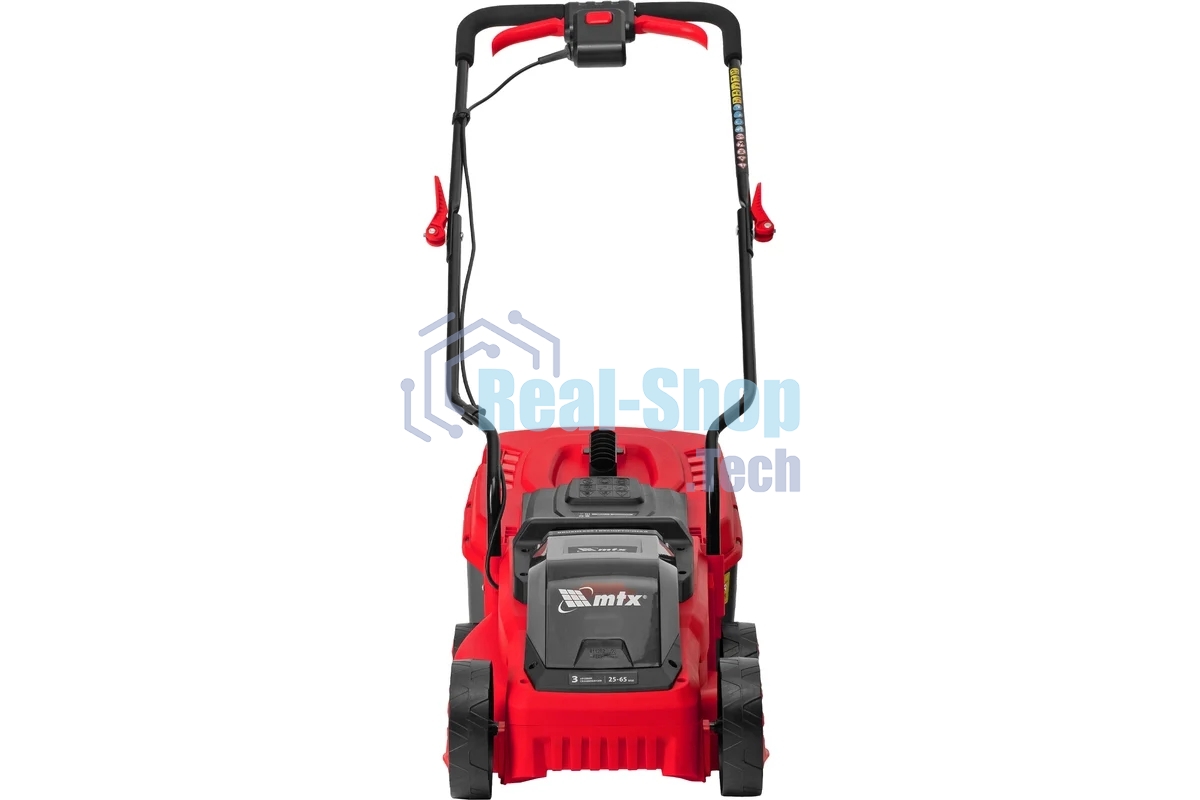 Газонокосилка аккумуляторная бесщеточная MTX CLM-320, 320 мм, травосб. 30 л, Li-Ion, 20 В
