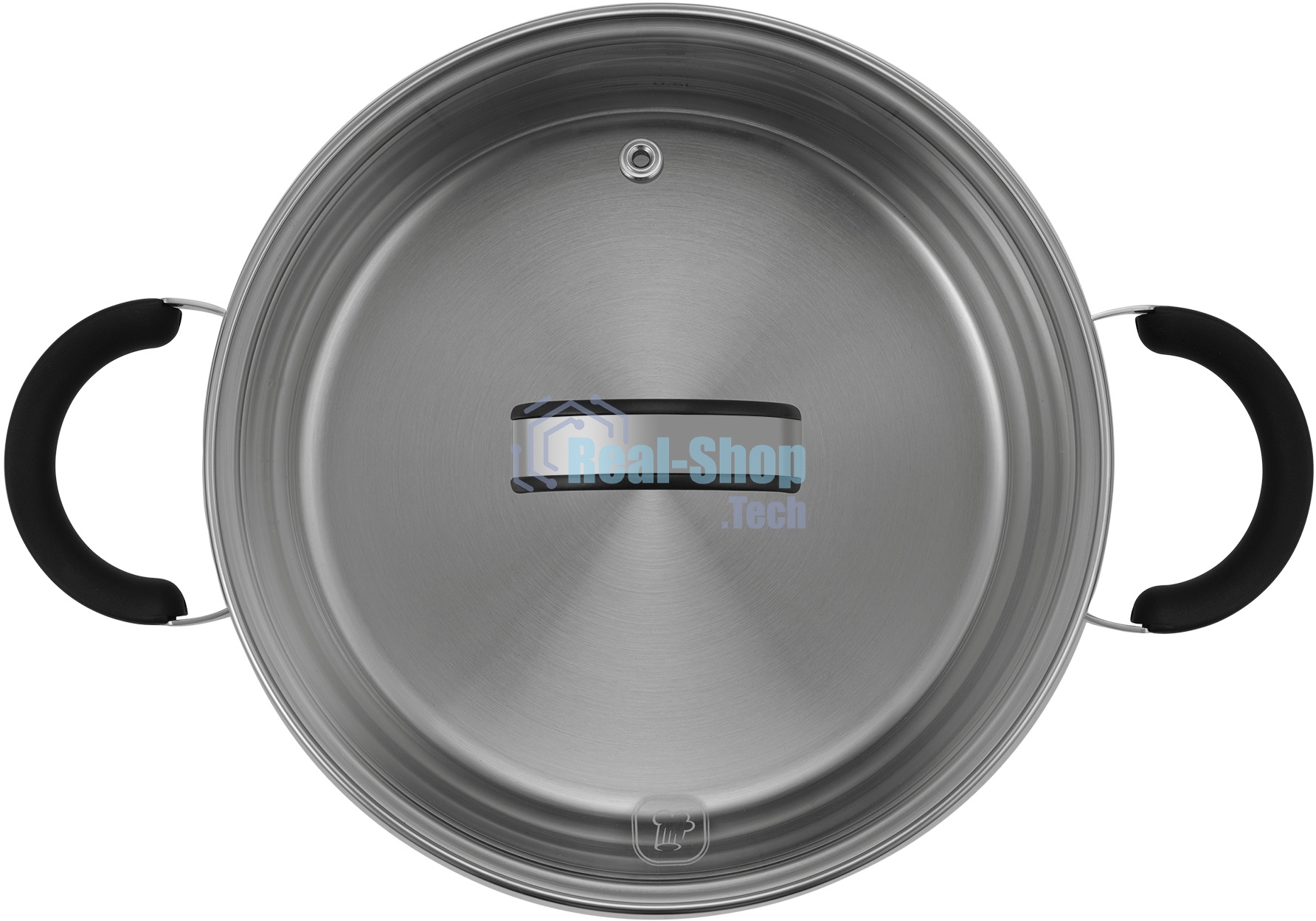 Кастрюля Rondell Brando RDS-1805 5.1 л. d=24 см (с крышкой) сталь