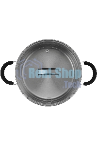 Кастрюля Rondell Brando RDS-1805 5.1 л. d=24 см (с крышкой) сталь