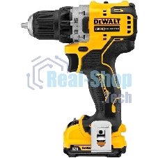 Дрель-шуруповерт DeWalt DCD701D2, Аккумуляторная, 12В, 2 АКБ, Кейс