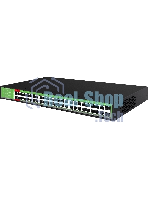 Коммутатор Digma DSP248G-2S-R800 V1, 48×1 Гбит/с + 2×1 Гбит/с SFP, неуправляемый