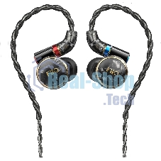 Проводные наушники FiiO FD3 Pro черный, внутриканальные, Jack 3.5/2.5/4.4 мм