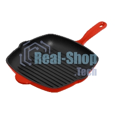 Сковорода-гриль Maunfeld DEVON MGP27CE16R из эмалированного чугуна, 27х27 см