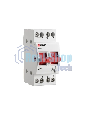 Переключатель трехпозиционный ТПС-63 2P 25А PROxima EKF TPS225