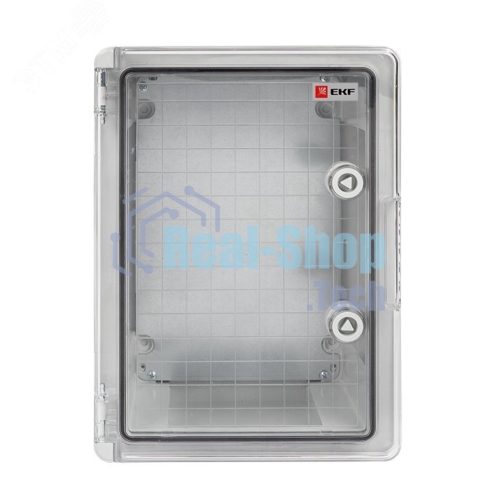 Бокс пластиковый с монтажной платой прозр. дверь EKF PROxima PBT65MP005 500х350х190 мм IP65
