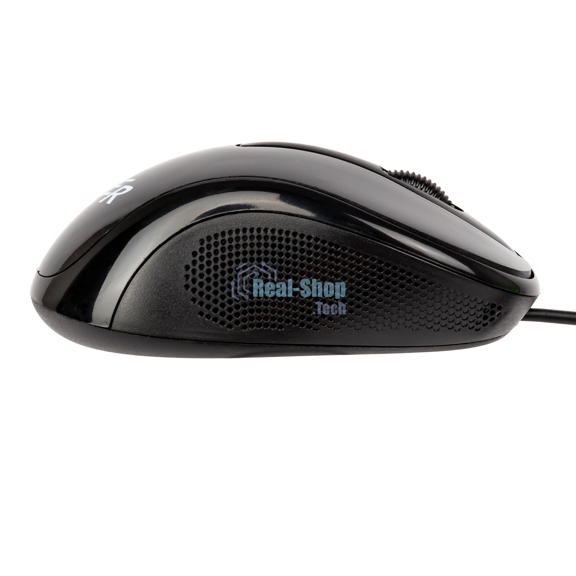 Мышь проводная HIPER HOM-031 черный, 1000 dpi, USB, кнопки - 3