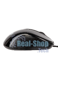 Мышь проводная HIPER HOM-031 черный, 1000 dpi, USB, кнопки - 3