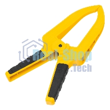 Струбцина Denzel клещеобразная, удлиненная 75 х 110 мм двухкомпонентные рукоятки