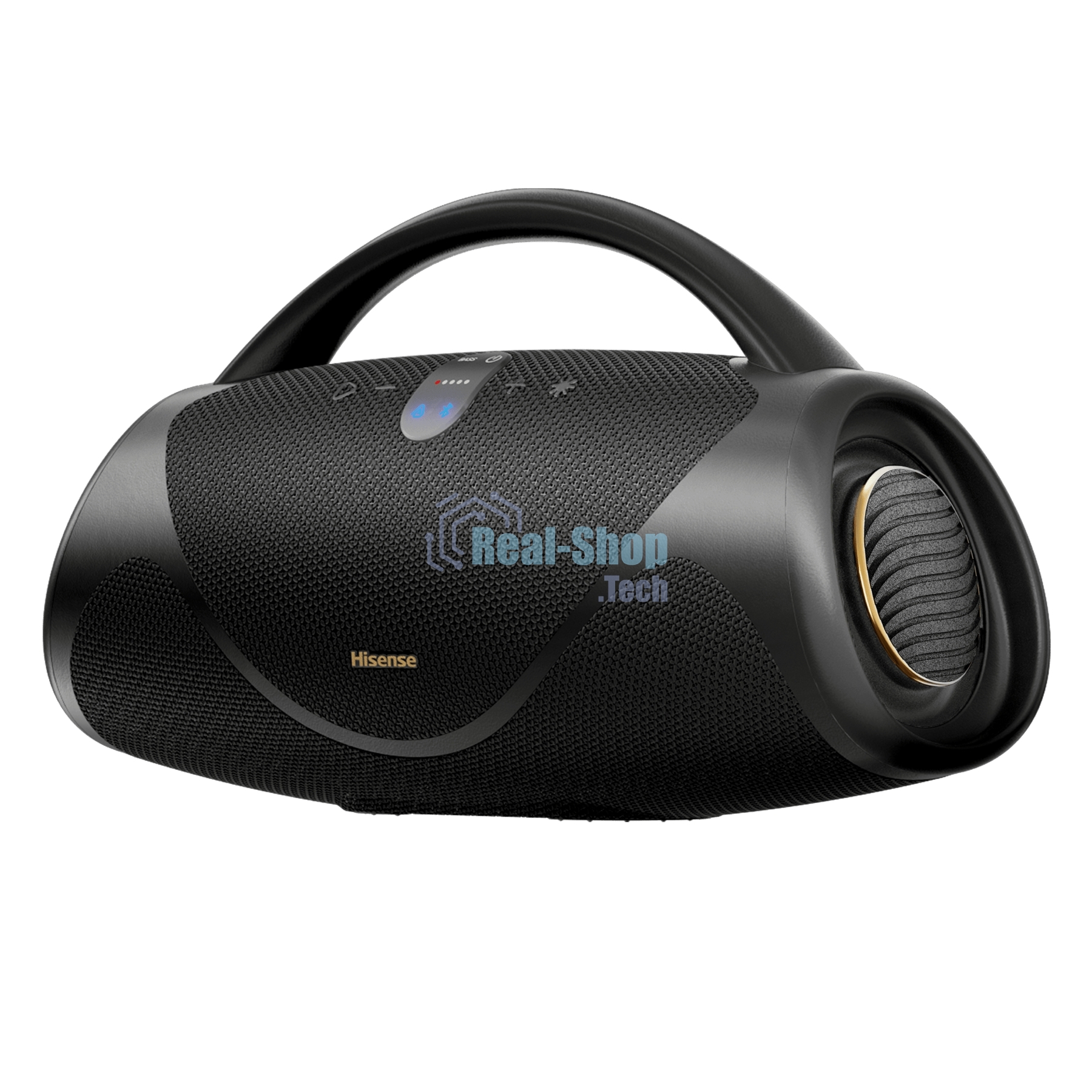 Портативная колонка Hisense VoyageBOOM черный 136W 4.1 BT/3.5Jack/USB