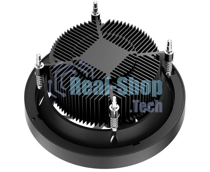 Кулер для процессора DEEPCOOL UL551 черный,(только сокет 1700), 136 мм, алюминий, 1800 об/мин, 26.8 дБ, 4 pin, 95 Вт, 71 мм
