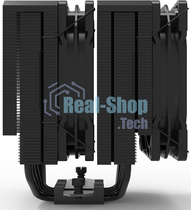 Кулер для процессора Zalman CNPS14X DUO черный, 120 мм, алюминий/медь, 2000 об/мин, 29.7 дБ, 4 pin, 270 Вт, 159 мм