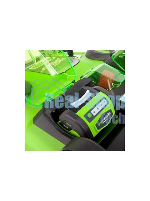 Газонокосилка аккумуляторная GreenWorks G40LM49DB, 40 В, 0 Ач
