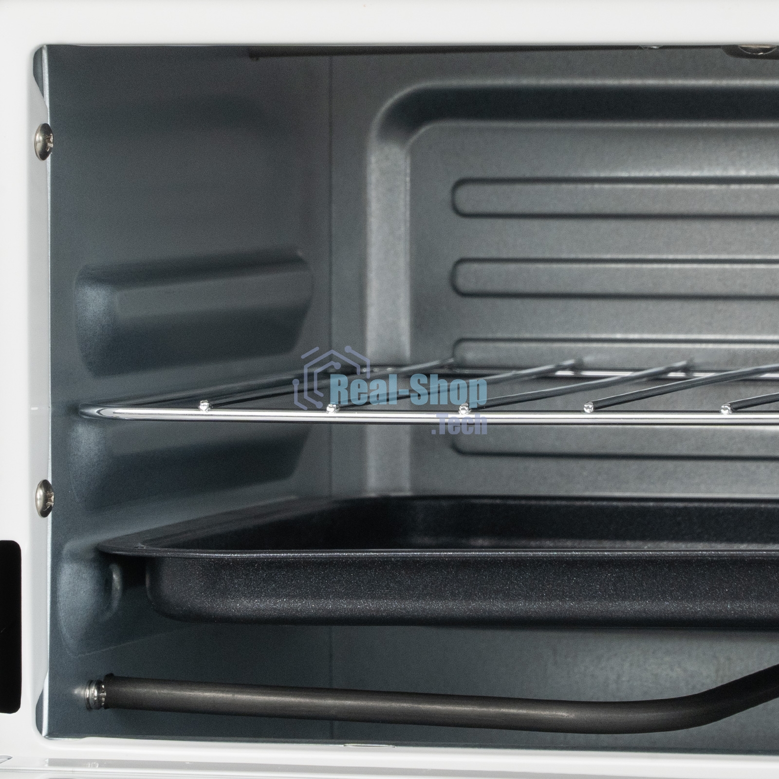 Мини-печь Galaxy Line GL 2626, белый, 10 л, 1000 Вт, таймер на 60 минут, индикатор работы, автоотключение