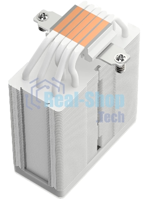 Кулер для процессора DEEPCOOL AG500 WH ARGB V2 белый 120мм алюминий+медь 1850rpm 29.4db 4-pin 240W 155мм