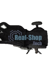 Кресло игровое Бюрократ Knight Outrider Light-20 черный с подголов. крестовина металл