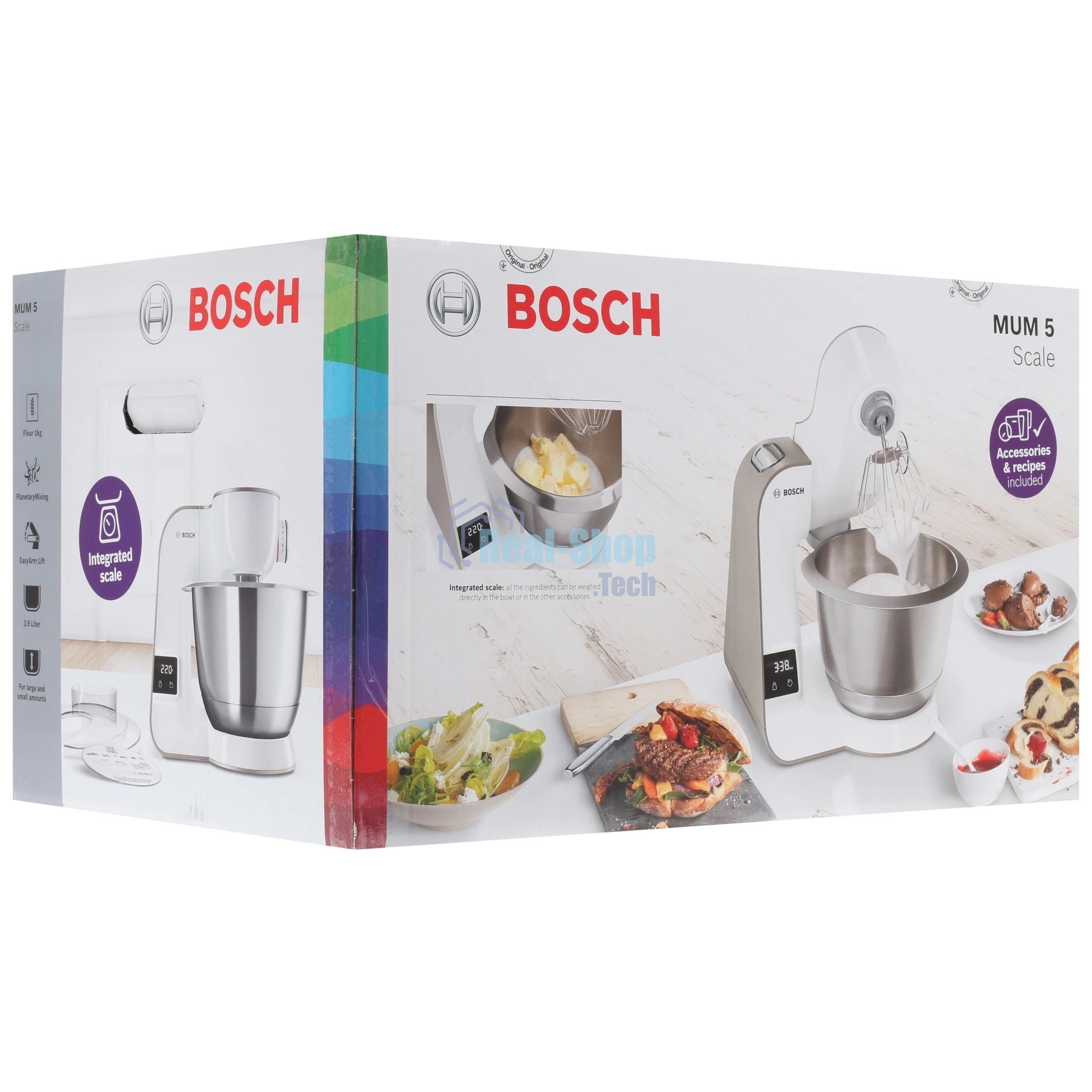 Комбайн Bosch MUM5XW20 белый/бежевый