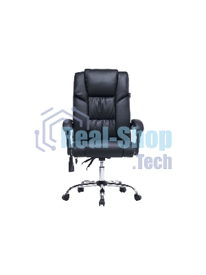 Кресло Cactus CS-CHR-OC02M-BK черный, экокожа