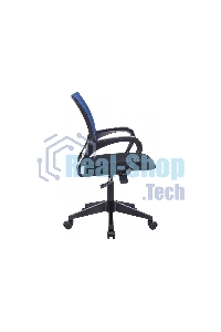Кресло офисное Бюрократ CH-695N синий TW-05 TW-10 сетка/ткань, крестов. пластик