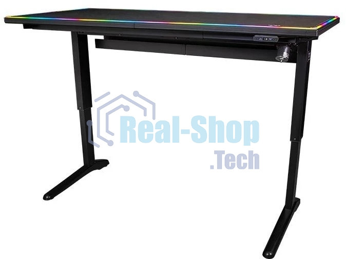 Стол игровой Thermaltake Gaming Desk Level 20 BattleStation Black, Electric, RGb, none Black, Electric, RGb, none