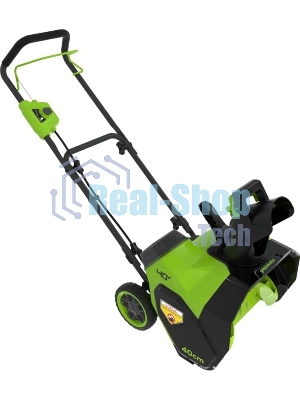 Снегоуборщик электрический Greenworks G40ST40