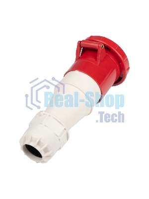 Розетка переносная PPC 234 3Р+РЕ 63А 380В IP67 Jazzway