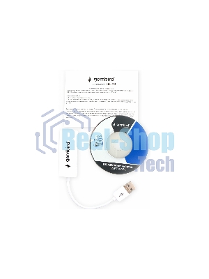 Сетевой адаптер Ethernet Gembird NIC-U4 USB 2.0 - Fast Ethernet adapter