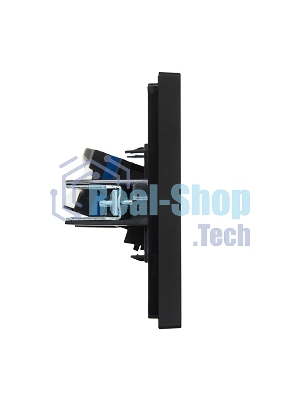 Розетка компьютерная RJ45 кат.6 IEK FORTE&PIANO FP131 черный