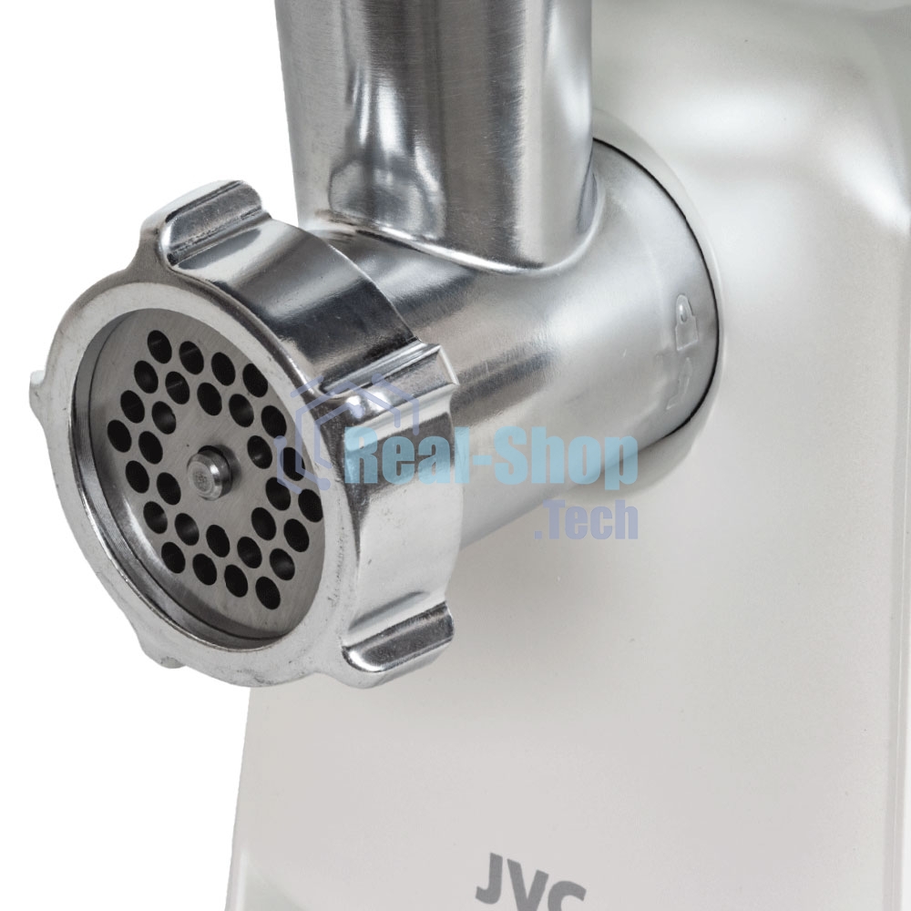 Мясорубка электрическая JVC JK-MG123 2000 Вт, белый с черным