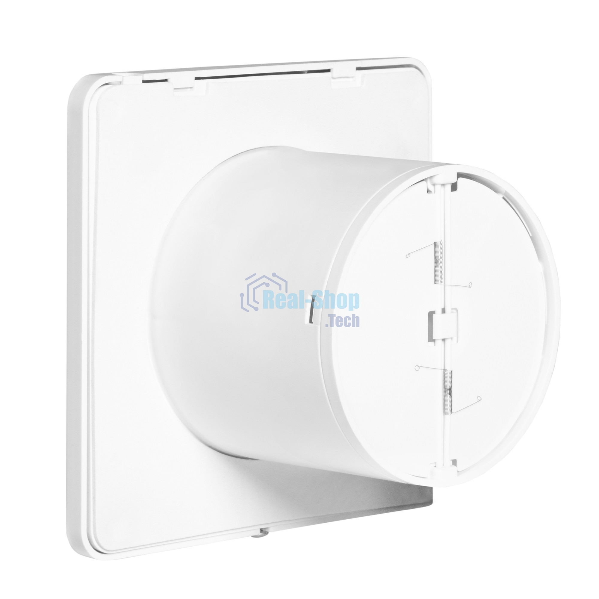 Вытяжной вентилятор Royal Thermo RAFT 100 HT белый НС-1608393