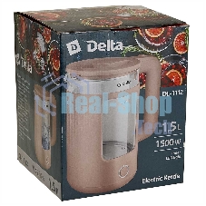 Чайник электрический Delta DL-1112 бежевый