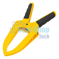 Струбцина Denzel клещеобразная, удлиненная 75 х 110 мм двухкомпонентные рукоятки