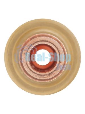 Держатель цанги Denzel с газовой линзой для электрода 2,4 мм, 2 шт