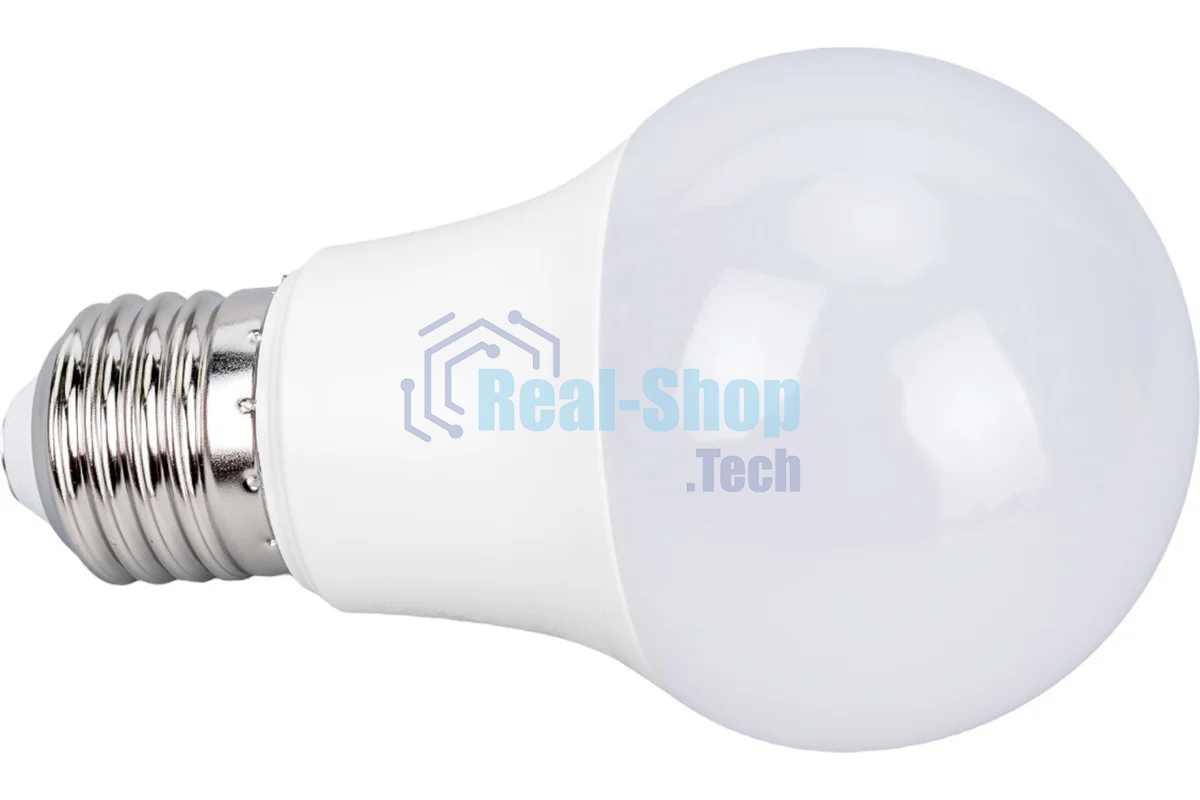 Светодиодная лампа Smartbuy-A60-09W/3000/E27. цоколь Е27, 9 Вт, 220 В, 30000 ч, 3000 К