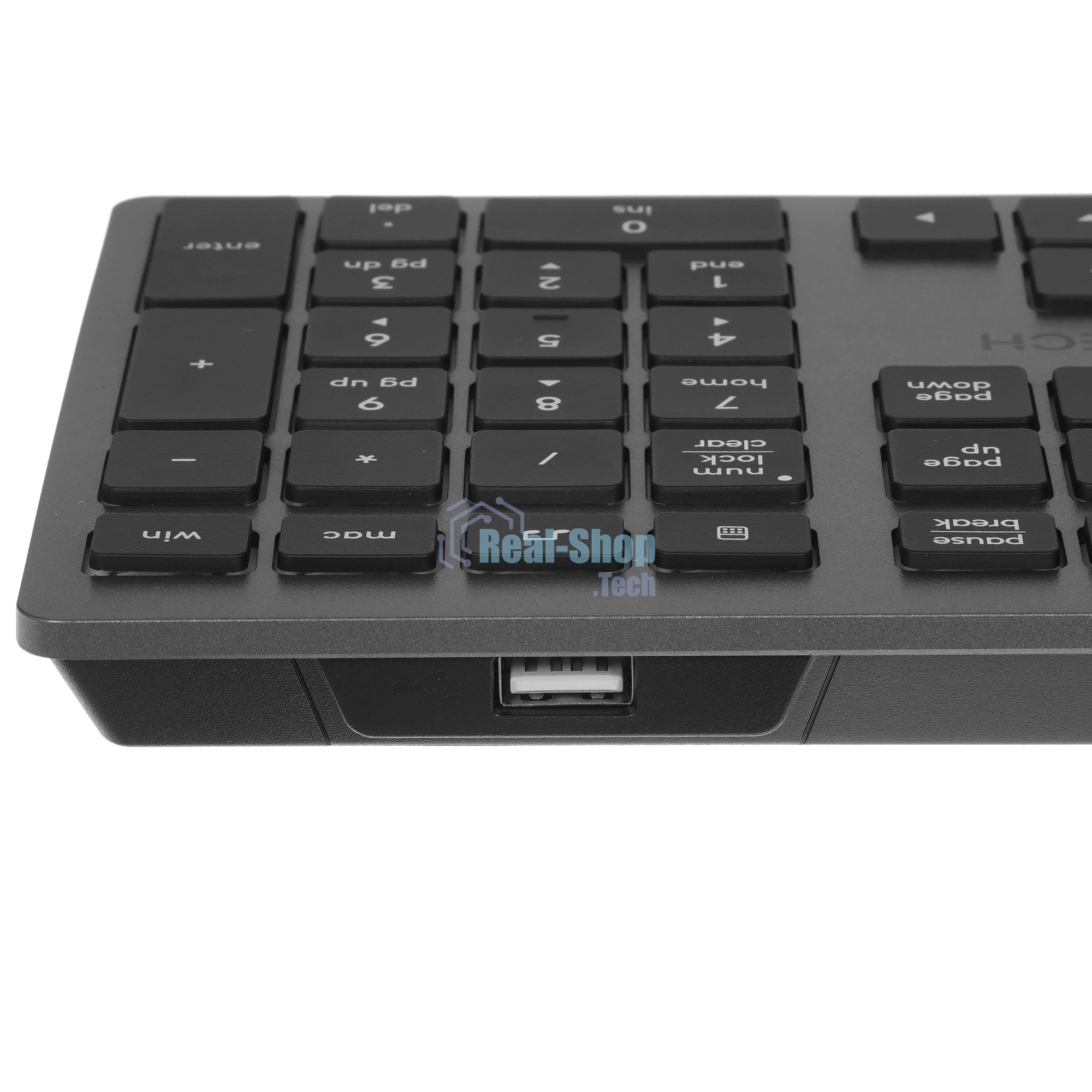 Клавиатура A4Tech Fstyler FX60H проводная, USB Type-A, серый
