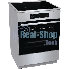 Плита электрическая Gorenje GEIT6C60XPG нержавеющая сталь, конфорок 4 шт, духовка 71 л, 60 см x 85 см x 60 см