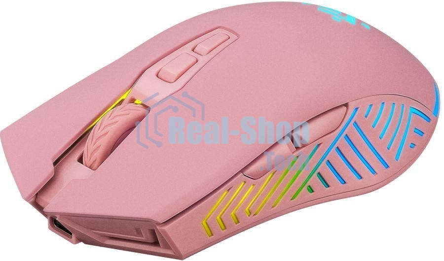 Мышь беспроводная Defender Pandora GM-502 розовый, 3200 dpi, радиоканал, USB, кнопки - 7