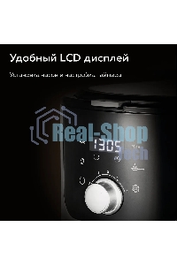 Кофеварка капельная со встроенной кофемолкой BQ CM1010 черный-стальной, исп. кофе - зерновой/молотый, 1.2 л, 1050 Вт.